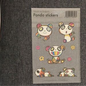 Takashi Murakami Panda Stickers